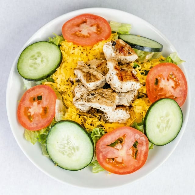 Grilled Chicken Garden Salad.
