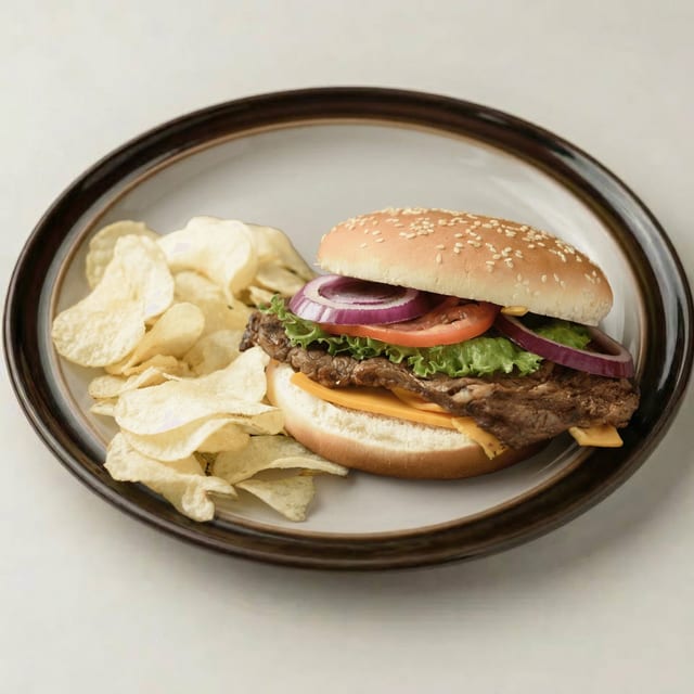 Ribeye Steak Sandwich.