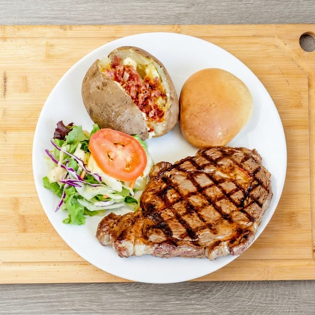 Ribeye Steak.