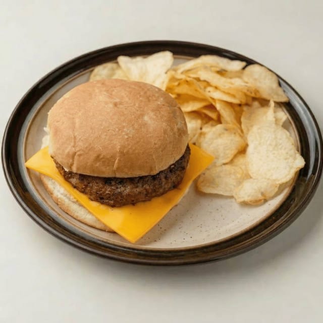 Kids' Cheeseburger Meal.
