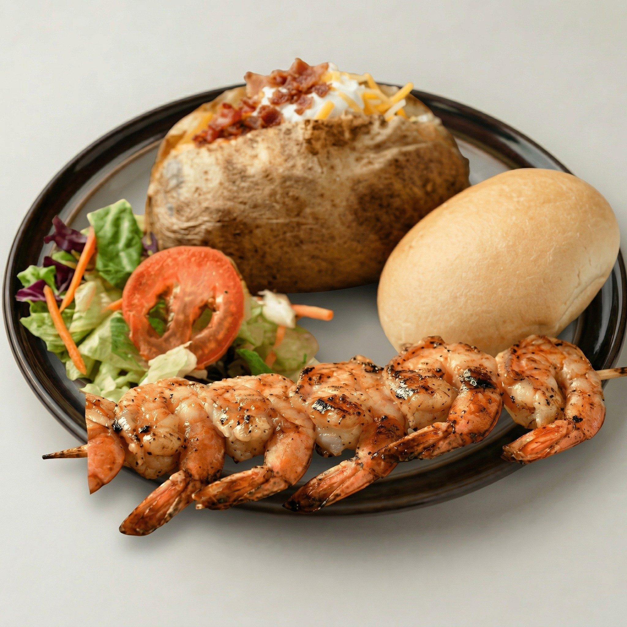 Lunch Grilled Shrimp.