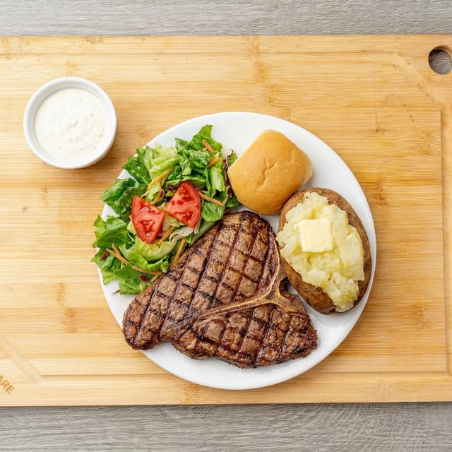 T-Bone Steak.