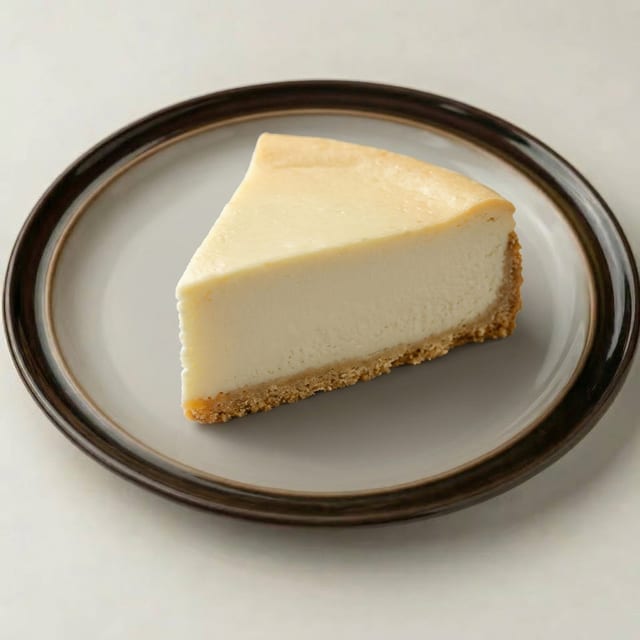 New York Style Cheesecake.