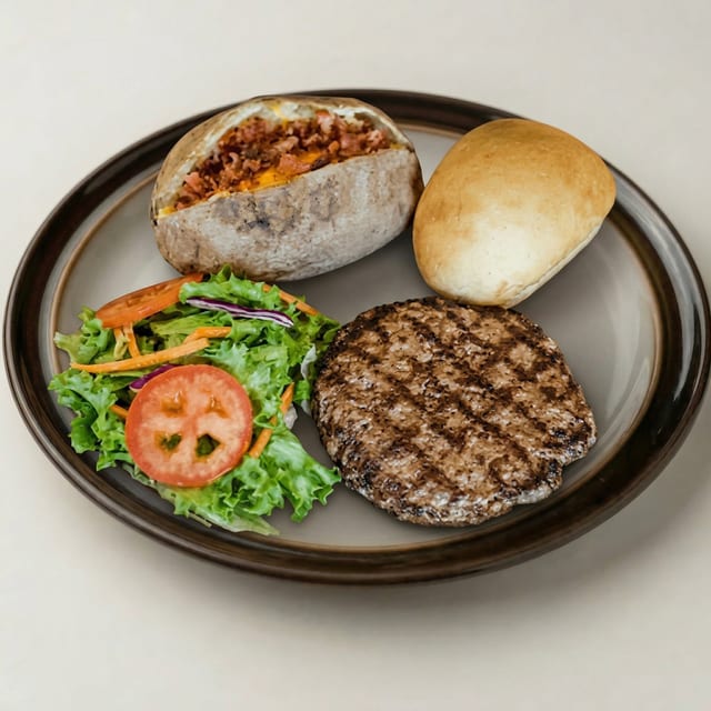 Chopped Steak (Hamburger Steak).