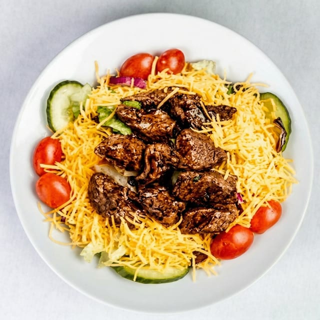 Grilled Sirloin Garden Salad.