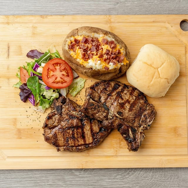 Grilled Pork Chops.